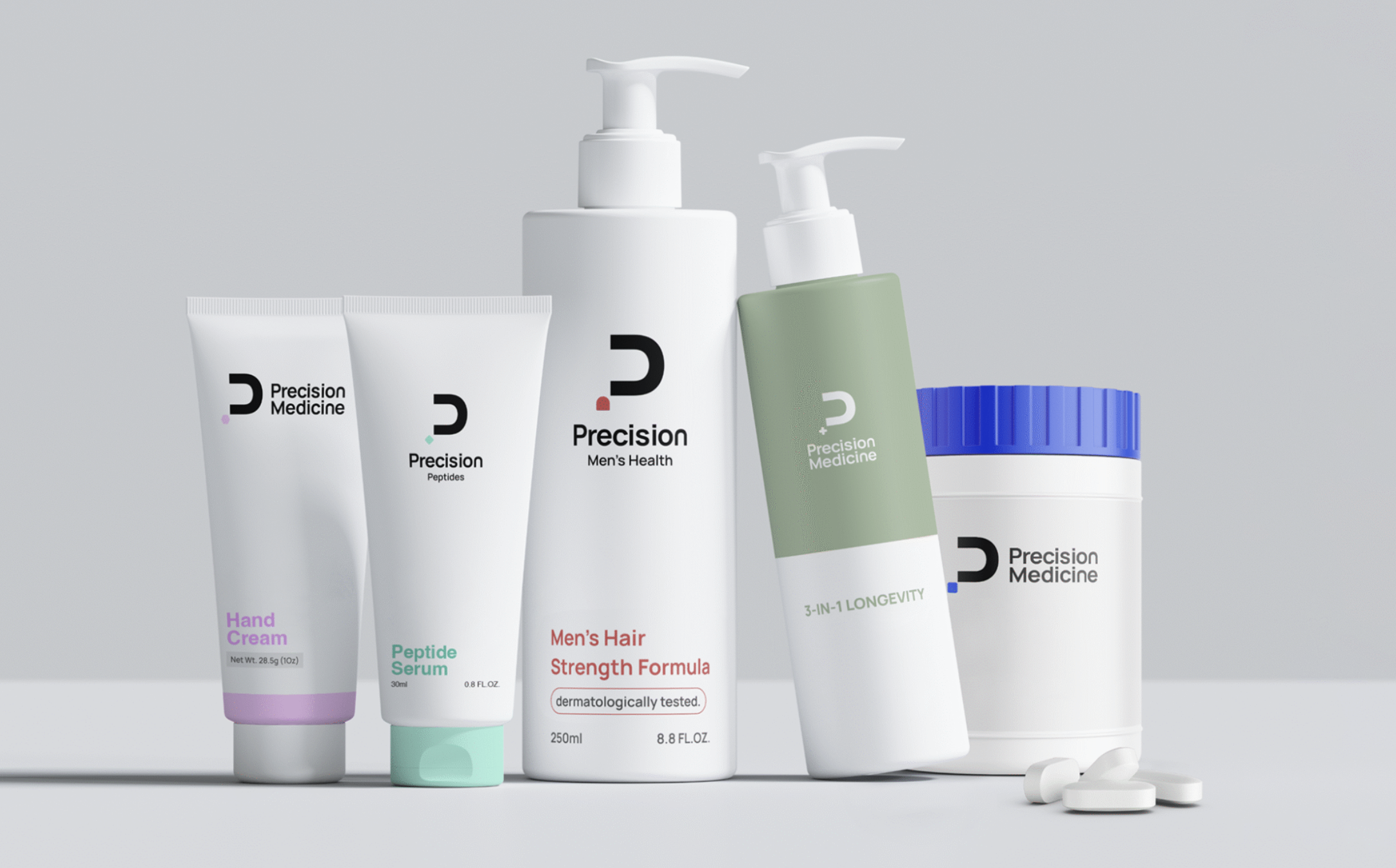 tubes, medicine bottles for white label fulfillment