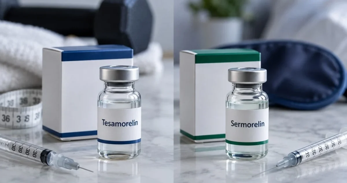 Tesamorelin vs Sermorelin: Peptides for Muscle Growth